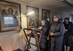 Праздник Благовещения в Казанском храме