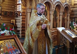 Поздравление с годовщиной иерейской хиротонии иерея Димитрия Попова.