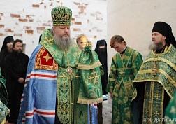 Архипастырский визит в Сийскую обитель Архипастырский визит в Сийскую обитель