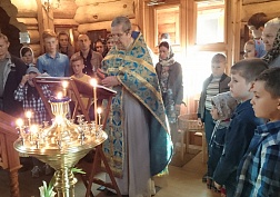 Молебен на начало нового учебного года.