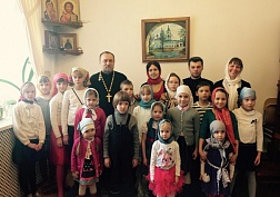 Детский праздник в Неделю Антипасхи.