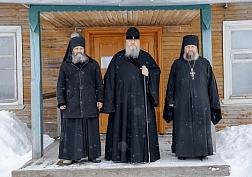 Встреча на подворье обители