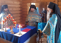 Престольный праздник в Иверском скиту