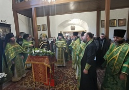 День преподобного в Сийской обители