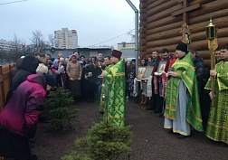 Престольный праздник подворья в Санкт-Петербурге
